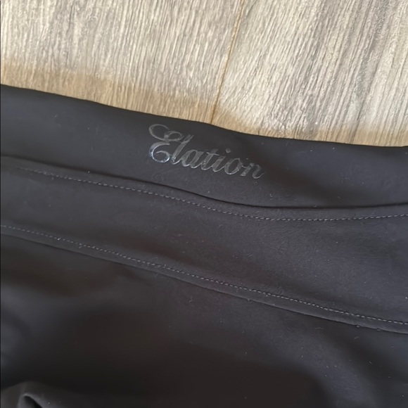 NWOT Elation Red Label Sport Black Riding Pants women’s small - Picture 6 of 7